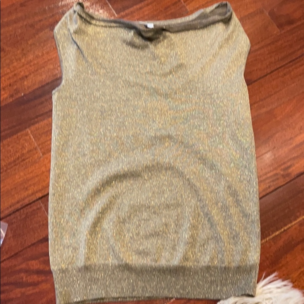 Glittery tank Loft